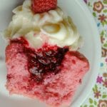 Homemade raspberry jelly filling for cakes and cupcakes