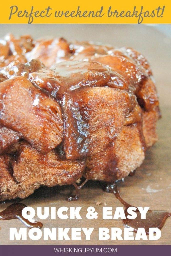Caramel pull apart bread recipe
