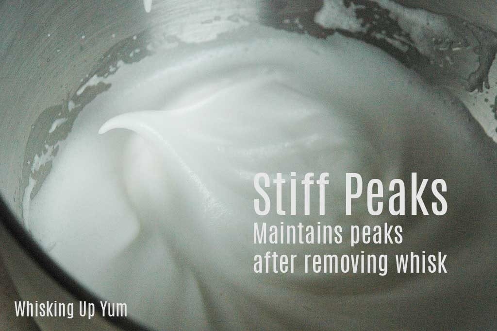 how to tell what stiff peaks look like